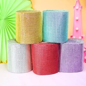 FALSO STRASS 12CM ANCHO X9 MTS