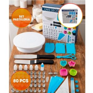 SET REPOSTERO CON PLATO GIRATORIO 80 PCS