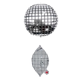 GLOBO FOIL 10P ORBIS DISCO