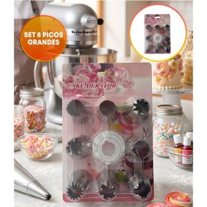 SET REPOSTERO PICOS RUSOS X8 Y CUPLA GRANDE