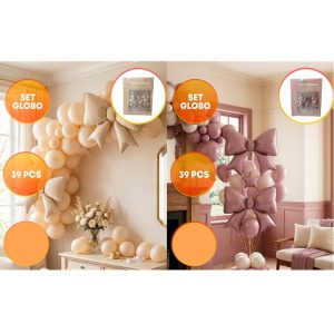 SET 39 GLOBOS CON MOÑOS