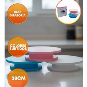 PLATO GIRATORIO PLASTICO 28CM