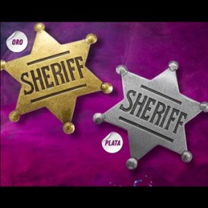 ESTRELLA SHERIFF ORO / PLATA