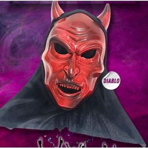 CARETA RIGIDA DIABLO CON TELA