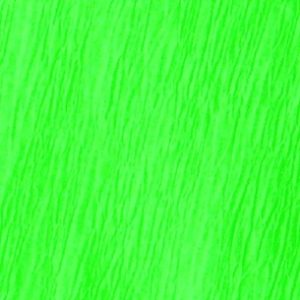 PAPEL CREPE LISO FLUO 50 X 200CM VERDE
