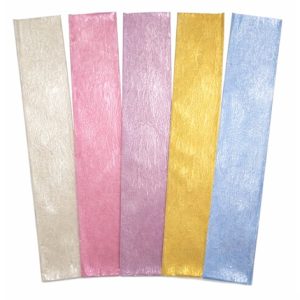 PAPEL CREPE PERLADO 50 X 200CM CELESTE