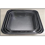 SET MOLDE CUADRADO DESMONTABLE 28 26 Y 24 CM