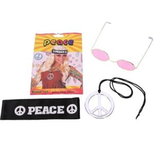 SET HIPPIE ANTEOJO COLGANTE Y BANDANA