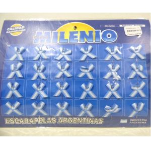 ESCARAPELA MOÑO SIMPLE X24