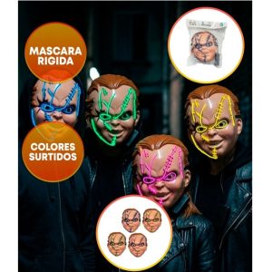 CARETA RIGIDA LED HILO CHUCKY