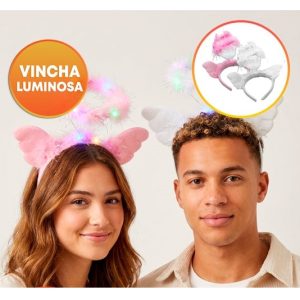 VINCHA CON LUZ ANGELITO