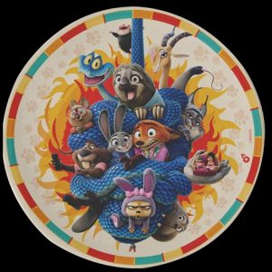PLATOS CARTON X 8 ZOOTOPIA