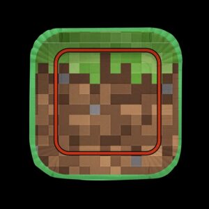 PLATO CHICO X 8 MINECRAFT