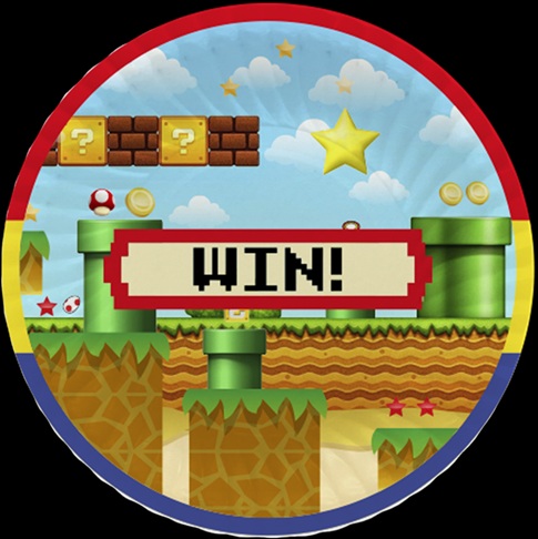 PLATO CHICO X 8 MARIO BROS