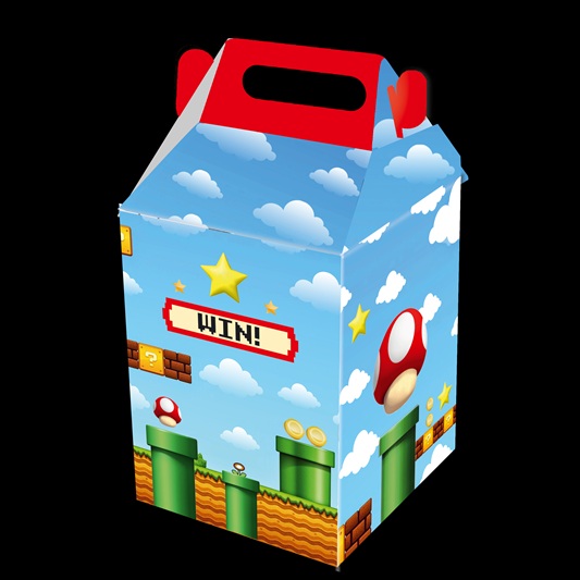 CAJA SORPRESA X 6 MARIO BROS