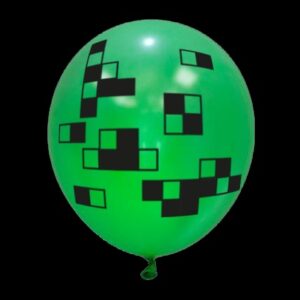 GLOBO PREMIUN 12P X6 MINECRAFT