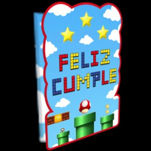 PIÑATA DE CARTON X 1 MARIO BROS