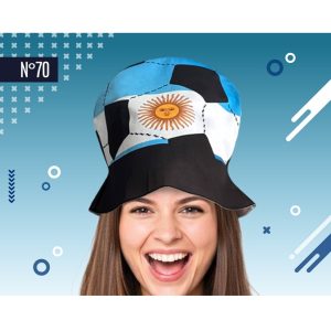 GORRO TELA ARGENTINA PELOTA