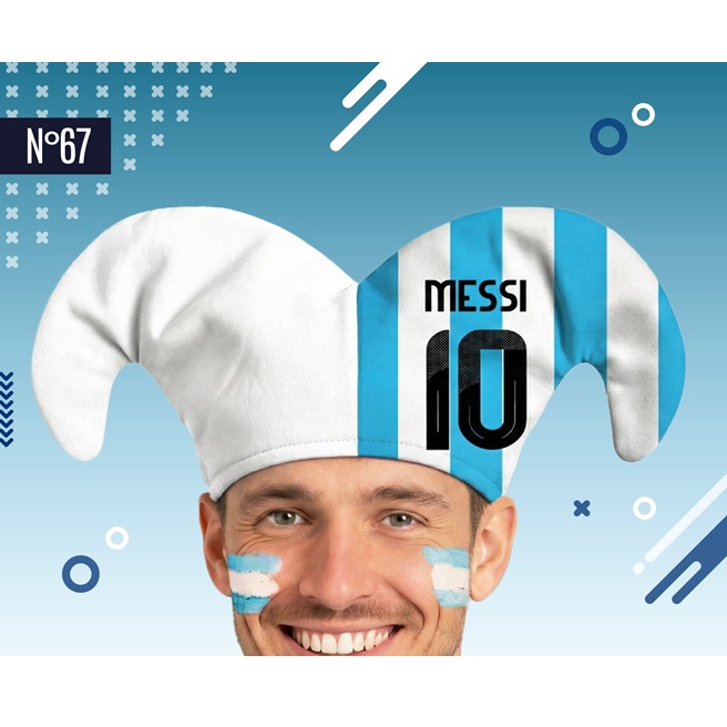 GORRO ARLEQUIN ARGENTINA