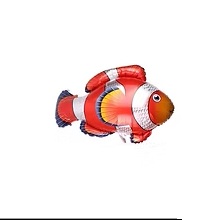 GLOBO FOIL SILUETA 14P PEZ PAYASO