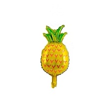 GLOBO FOIL SILUETA 14P FRUTAS ANANA