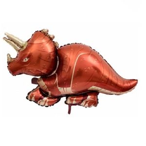 GLOBO FOIL SILUETA 14P DINOSAURIO TRICERATOPS