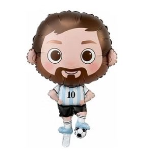 GLOBO FOIL SILUETA MESSI