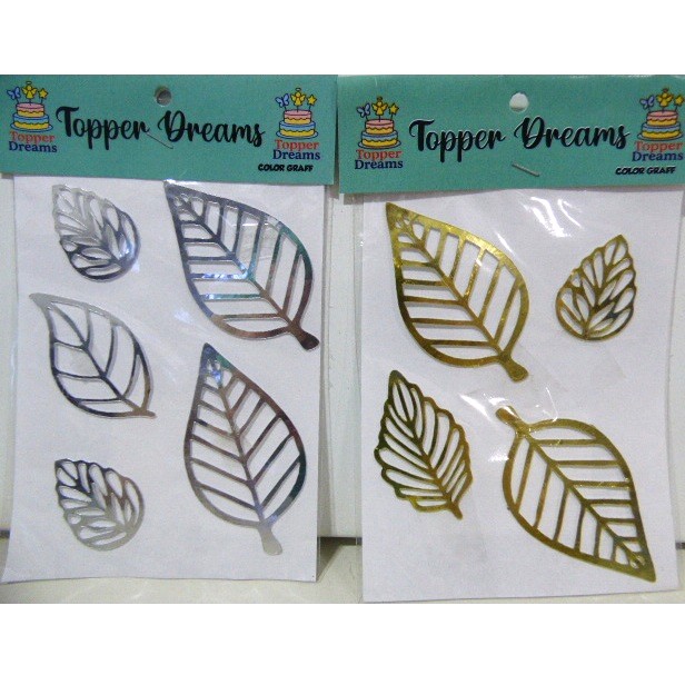 ADORNO FRONTAL ESPEJADO HOJAS