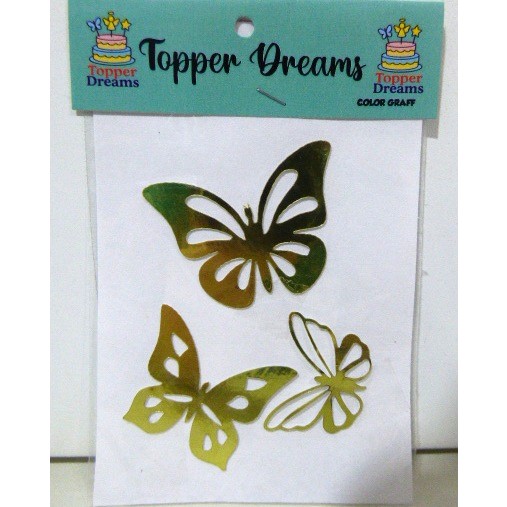 ADORNO FRONTAL ESPEJADO MARIPOSAS