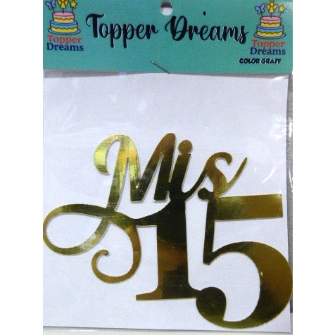 ADORNO FRONTAL ESPEJADO MIS 15