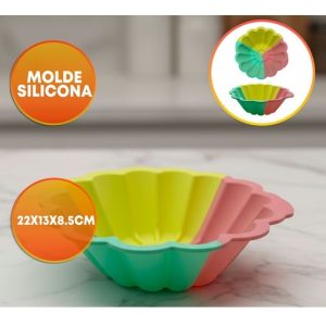 MOLDE SILICONA FLANERA 22 X 13 X 8,5 CM