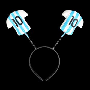 VINCHA RESORTE CAMISETA ARGENTINA