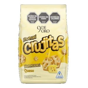 MASITAS 9 DE ORO CRUJITAS X120G QUESO