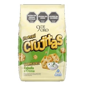 MASITAS 9 DE ORO CRUJITAS X120G CEBOLLA Y CREMA