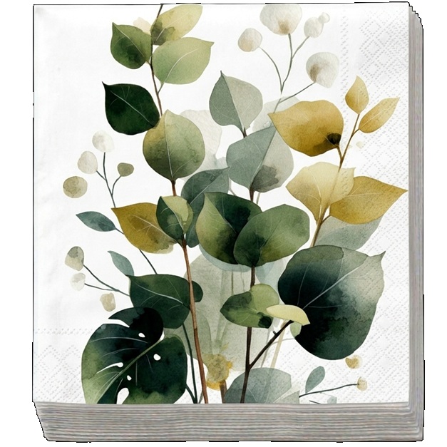 SERVILLETA PREMIUM X 20 BOTANICO