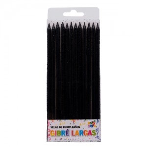 VELA FINITA GIBRE X12 NEGRO