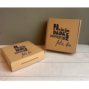 CAJA DIA DEL PADRE BOX FELIZ DIA PAPA 20X20X5CM