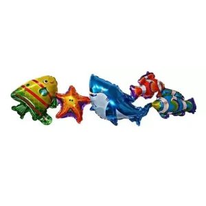 GLOBO FOIL GUIRNALDA 70CM LARGO PECES