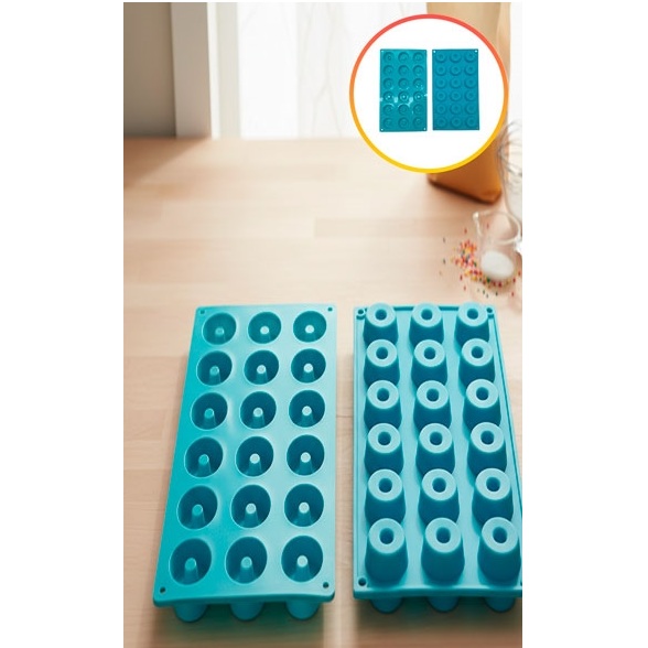 MOLDE SILICONA DONAS MINI X18