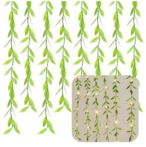 CORTINA LED HOJAS 3MTS X 0,90CM