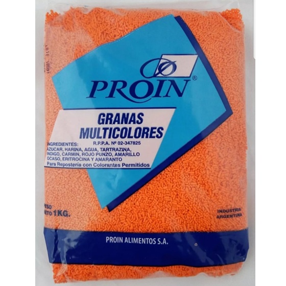GRANAS X 1KG NARANJA