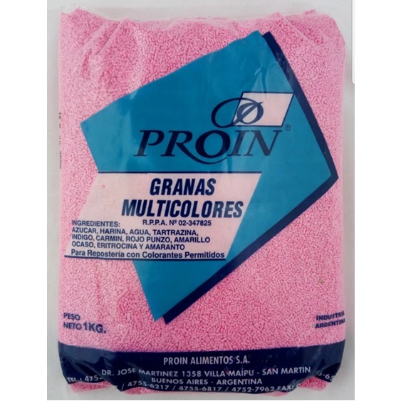 GRANAS X 1KG ROSA