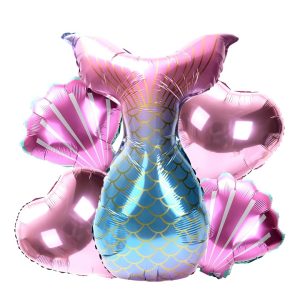 SET 5 GLOBOS SIRENA