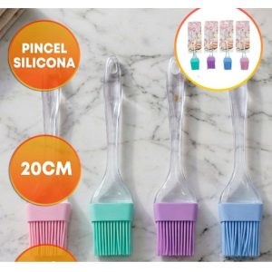PINCEL SILICONA 20CM MANGO CRISTAL