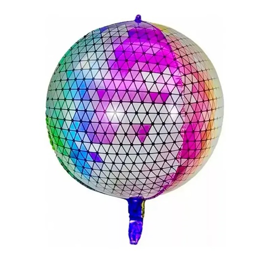 GLOBO FOIL 22P ORBIS DISEÑO MULTICOLOR