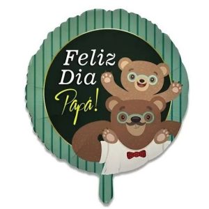 GLOBO FOIL 18P DIA DEL PADRE FELIZ DIA OSITOS