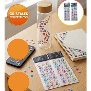 CRISTALES AUTOAD. PARA ROSTRO MULTICOLOR 4 TIRAS