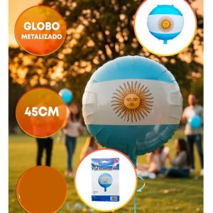 GLOBO FOIL 18P ARGENTINA EN BLISTER