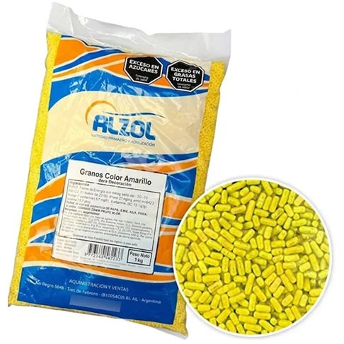 GRANAS X 1KG AMARILLO