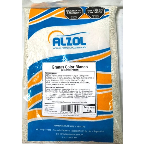 GRANAS X 1KG BLANCAS
